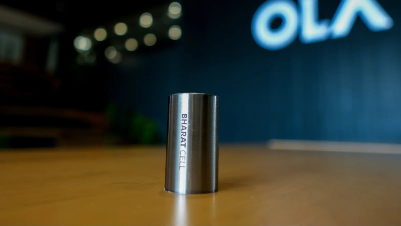 4680 Bharat lithium-ion battery cell used in Ola Shakti energy storage system